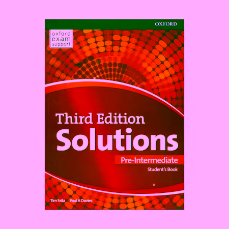 Solutions Pre Intermediate 3rd
